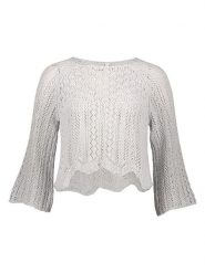 ONLY Sweter w kolorze białym rozmiar: XL. Białe swetry ONLY, xl, bez wzorów, bez ramiączek. Za 69.99 zł.