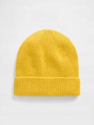 CZAPKA ZIMOWA GAP BEANIE UNISEX CIEPŁA 842499-00. Żółte czapki zimowe GAP, bez wzorów, eleganckie. Za 89.00 zł.