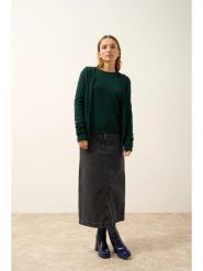 Just Cashmere Kaszmirowy kardigan "Debbie" w kolorze ciemnozielonym rozmiar: L. Zielone swetry Just Cashmere, l, bez wzorów, z kaszmiru, bez ramiączek. Za 413.99 zł.