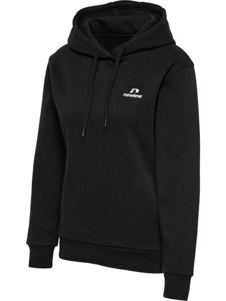 Bluza damska z kapturem Newline Lea. Czarne bluzy z kapturem Newline, l, bez wzorów, z bawełny, z kapturem, do biegania. Za 238.00 zł.