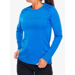 Bluza damska bez kaptura Mammut Selun FL Longsleeve Logo. Niebieskie bluzy Mammut, s, bez wzorów, bez kaptura. Za 398.99 zł.