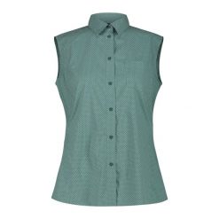 Koszula damska turystyczne CMP 34S6326. Szare koszule CMP, l, bez wzorów, z materiału, sportowe, bez kołnierzyka, bez ramiączek. Za 263.00 zł.
