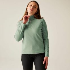 Freeform II Lekki polar narciarski damski. Zielone bluzy z polaru Dare 2b, na zimę, bez wzorów, z polaru, narciarskie. Za 79.99 zł.