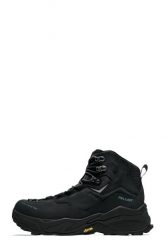Buty trekkingowe wysokie damskie MT-Xuanwu Event. Czarne buty trekkingowe PELLIOT, bez wzorów, z materiału, bez zapięcia, trekkingowe. Za 899.99 zł.