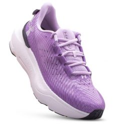 Buty do biegania damskie Under Armour Infinite 6. Fioletowe buty do biegania Under Armour, bez wzorów, z gumy, bez zapięcia, do biegania. W wyprzedaży za 497.20 zł.