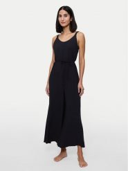 Triumph Kombinezon Beach MyWear 10222162 Czarny Relaxed Fit. Czarne sukienki Triumph, bez wzorów, z wiskozy, bez kołnierzyka, bez ramiączek. Za 189.99 zł.