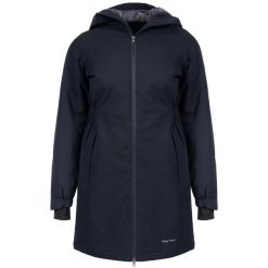 Długi płaszcz damski Harry's Horse Jas Long Sporty. Niebieskie płaszcze HARRYS HORSE, l, bez wzorów, z lycry, sportowe, z kapturem. Za 535.50 zł.