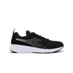 Buty biegowe damskie DIADORA FLAMINGO 6 W. Czarne buty do biegania Diadora, bez wzorów, bez zapięcia, do biegania. Za 99.99 zł.