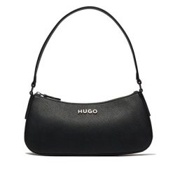 Torebka HUGO. Czarne torebki klasyczne Hugo, bez wzorów, klasyczne, bez dodatków. Za 399.99 zł.