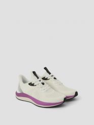 Bjorn_borg ACE KNT buty RUNNING unisex biały - pink fade – WHITE - PINK FADE. Białe buty do biegania Björn Borg, bez wzorów, bez zapięcia, do biegania. Za 479.50 zł.