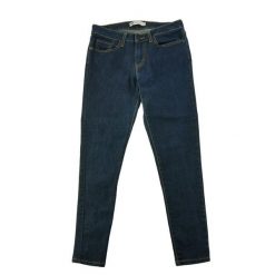 Levi Strauss damskie legginsy jeansowe 535. Niebieskie legginsy Levi's, bez wzorów, z jeansu, casualowe. Za 127.76 zł.