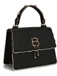 Lucky Bees Torebka w kolorze czarnym - 25 x 19 x 12 cm rozmiar: onesize. Czarne torebki klasyczne Lucky Bees, bez wzorów, z materiału, przez ramię, bez dodatków. Za 100.99 zł.