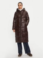 Frieda & Freddies Kurtka puchowa 3802 Brązowy Regular Fit. Brązowe kurtki Frieda & Freddies, bez wzorów, z puchu, bez kaptura. Za 659.99 zł.