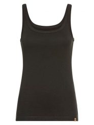 Camel Active Top w kolorze czarnym rozmiar: S. Czarne topy Camel Active, s, bez wzorów, z bawełny, bez kołnierzyka, bez ramiączek. Za 60.99 zł.