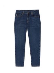 TATUUM Dżinsy - Tapered fit - w kolorze granatowym rozmiar: 36. Niebieskie jeansy Tatuum, z aplikacjami, ze skóry, klasyczne, z podwyższonym stanem. Za 127.95 zł.