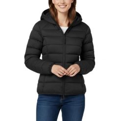 Kurtka ECOALF ASPENALF JACKET Czarny. Czarne kurtki Ecoalf, bez wzorów, z tkaniny, sportowe, bez kaptura. Za 865.89 zł.