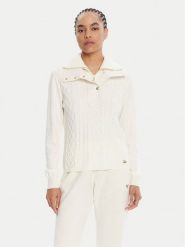 Liu Jo Sport Sweter TF5039 MS75L Écru Regular Fit. Swetry Liu Jo Sport, l, bez wzorów, z syntetyku, sportowe, bez ramiączek. Za 799.99 zł.