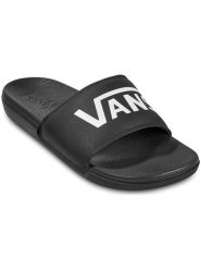 Vans Klapki "La Costa" w kolorze czarnym rozmiar: 38. Czarne klapki Vans, bez wzorów, klasyczne, z otwartym noskiem, bez obcasa, bez zapięcia. Za 116.61 zł.