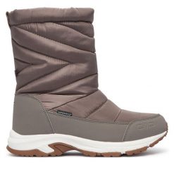 Śniegowce CMP. Brązowe śniegowce CMP, bez wzorów, bez zapięcia. Za 529.99 zł.
