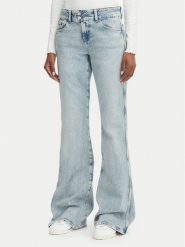 Tommy Jeans Jeansy Sia DW0DW23091 Niebieski jasny Bootcut Fit. Niebieskie jeansy Tommy Jeans, bez wzorów, z bawełny. Za 449.99 zł.