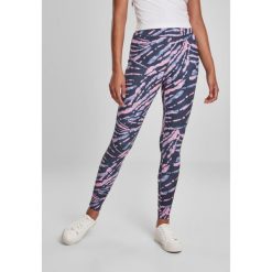 Damskie legginsy Urban Classic flammé. Czarne legginsy Urban Classics, bez wzorów. Za 175.50 zł.
