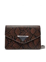 Monnari Torebka BAG1780-KM19 Brązowy. Brązowe listonoszki Monnari, bez wzorów, ze skóry, bez dodatków. Za 269.99 zł.
