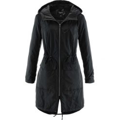 Luźniejszy płaszcz lekko ocieplany bonprix czarny. Płaszcze marki bonprix. Za 149.99 zł.