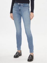 Tommy Hilfiger Jeansy Th Flex Como Skinny Rw Mel WW0WW40633 Niebieski Skinny Fit. Niebieskie jeansy Tommy Hilfiger, bez wzorów, z bawełny. Za 299.99 zł.