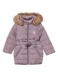 S.Oliver Płaszcz pikowany w kolorze fioletowym rozmiar: 134. Różowe płaszcze S.Oliver, s, bez wzorów, z tkaniny, bez kaptura. Za 191.42 zł.