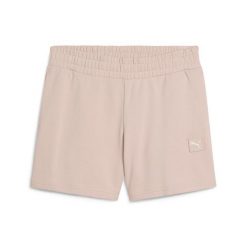 Damskie szorty ESS ELEVATED 5" ze średnim stanem PUMA Rose Quartz Pink. Czerwone szorty Puma, bez wzorów. W wyprzedaży za 114.00 zł.