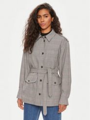 Tommy Hilfiger Kurtka przejściowa WW0WW43316 Szary Regular Fit. Szare kurtki Tommy Hilfiger, bez wzorów, z syntetyku, bez kaptura. Za 719.99 zł.