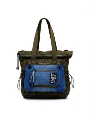 Desigual Plecak Modularis 24WAKY06 Khaki. Brązowe plecaki Desigual, bez wzorów, z materiału, bez dodatków. Za 359.99 zł.