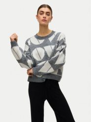 Vero Moda Sweter Love 10331432 Szary Regular Fit. Szare swetry Vero Moda, m, bez wzorów, z syntetyku, bez ramiączek. Za 159.99 zł.