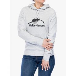 Bluza z kapturem damska Helly Hansen Nord Graphic Pullover Hoodie. Szare bluzy z kapturem Helly Hansen, xl, bez wzorów, z kapturem. Za 369.50 zł.