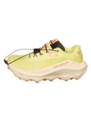 SALOMON Buty "ULTRA GLIDE 4" w kolorze żółtym do biegania rozmiar: 38. Żółte buty do biegania Salomon, bez wzorów, bez zapięcia, do biegania. Za 514.95 zł.