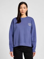 Lee Bluza w kolorze fioletowym rozmiar: XS. Różowe bluzy Lee, xs, bez wzorów, bez ramiączek, bez kaptura. Za 130.99 zł.