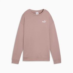 Bluza sportowa damska Puma ESS SMALL NO. 1 LOGO RELAXED TR 68497588. Czerwone bluzy bez kaptura Puma, l, bez wzorów, z dresówki, bez kaptura, trekkingowe. Za 129.94 zł.