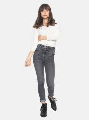 AUTHENTIC CASHMERE Kaszmirowy sweter "Galise" w kolorze białym rozmiar: M. Białe swetry AUTHENTIC CASHMERE, m, bez wzorów, z kaszmiru, bez ramiączek. Za 267.83 zł.