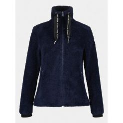 Sweter damski Luhta Iissalo. Niebieskie swetry Luhta, bez wzorów, z polaru, sportowe, bez ramiączek. Za 429.00 zł.