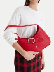 Beverly Hills Polo Club Torebka CEO-BHPC-C-018-09 Czerwony. Czerwone torebki klasyczne Beverly Hills Polo Club, bez wzorów, z materiału, bez dodatków. Za 219.99 zł.