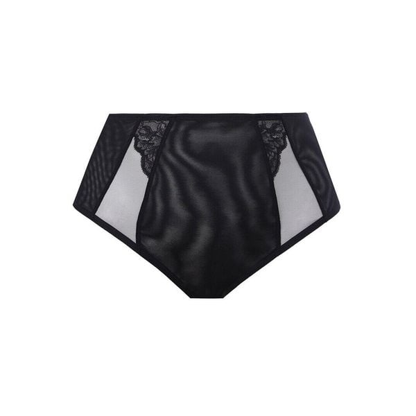 Figi damskie Elomi Brianna. Czarne figi ELOMI, bez wzorów, z koronki. Za 173.00 zł.