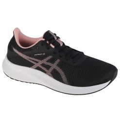 Buty do biegania Asics Patriot 13 1012B312-003 czarne. Czarne buty do biegania bez wzorów, bez zapięcia, do biegania. Za 434.76 zł.