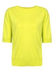 LIEBLINGSSTÜCK Sweter w kolorze żółtym rozmiar: 38. Żółte swetry LIEBLINGSSTÜCK, bez wzorów, bez ramiączek. Za 115.24 zł.