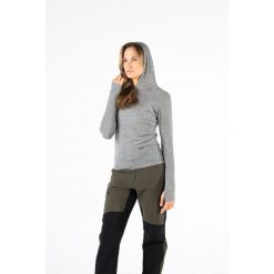 Damska Bluza z Kapturem z 100% Wełny Merino Termoaktywna – Sonatra Woolona. Czarne bielizna termoaktywna damska WOOLONA, bez wzorów, z wełny, bez ramiączek, trekkingowe. W wyprzedaży za 315.00 zł.