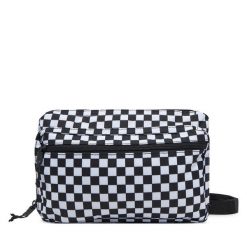 Torebka Vans. Czarne listonoszki Vans, bez wzorów, bez dodatków. Za 129.99 zł.