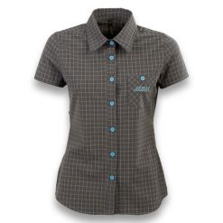 Koszula Ande Arizona Damskie. Szare koszule Ande, s, bez wzorów, z elastanu, sportowe, bez kołnierzyka, bez ramiączek. Za 270.99 zł.
