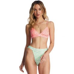 Dół stroju kąpielowego Billabong Lei Low Rev Rise dwustronny. Czerwone bikini Billabong, bez wzorów. Za 110.00 zł.