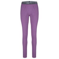 Damskie spodnie termoaktywne Loap Petla fioletowe. Fioletowe spodnie narciarskie ZSPORT, bez wzorów, narciarskie. Za 146.99 zł.