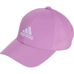 Czapka z daszkiem adidas Embroidered Logo Lightweight Baseball. Czerwone czapki z daszkiem adidas, bez wzorów, sportowe. Za 69.90 zł.