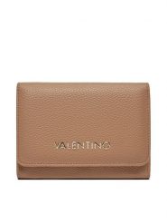 Valentino Portfel Brixton VPS7LX43 Beżowy. Brązowe portfele Valentino, bez wzorów, ze skóry. Za 179.99 zł.